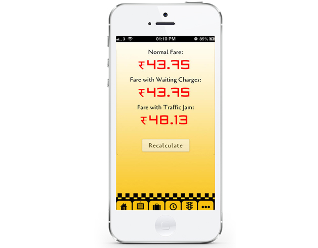 Taxi Fare Calculator  App